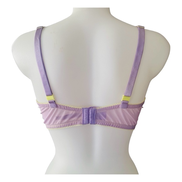 VICTORIA’S SECRET Tease Unlined Underwire Bra 38DDD Lavender - Picture 2 of 6